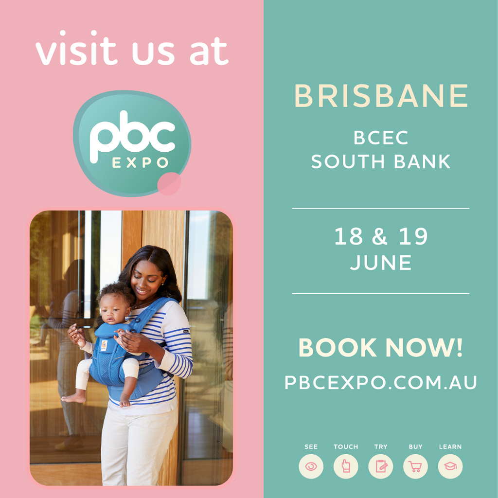 Come and visit us at Brisbane PBC Expo Official Store Ergobaby Australia Australia