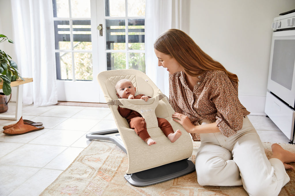 How a baby bouncer helps meet developmental milestones • Official Store