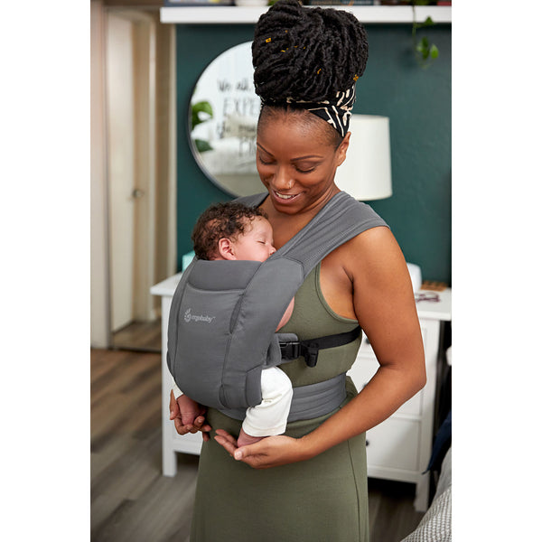Embrace Soft Air Mesh Baby Carrier Washed Black • Official Store