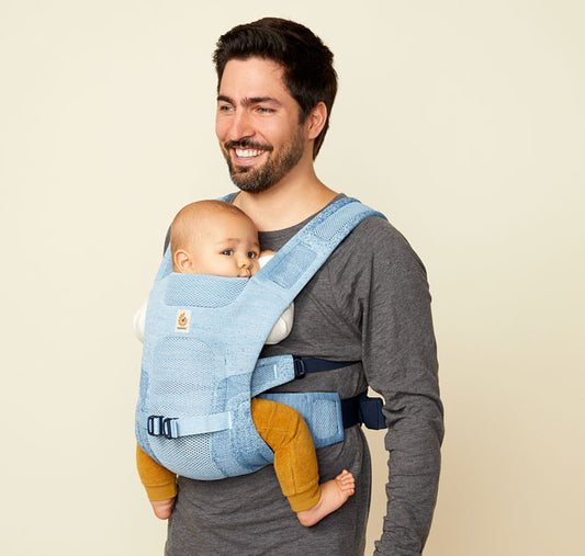 How to wear your Newborn in Ergobaby Aerloom
