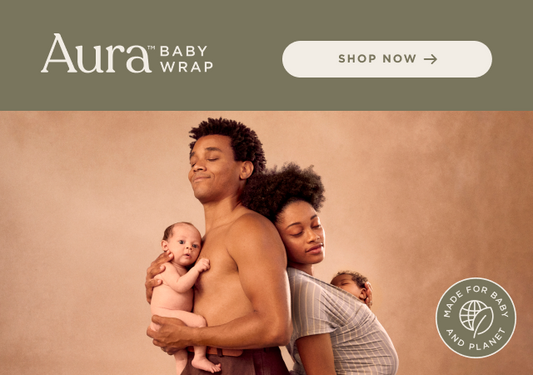 Ergobaby Sustainable Aura Baby Wrap: Comfort Meets Conscious Design