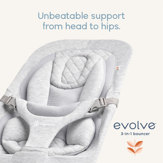 Why choose the Ergobaby Evolve Bouncer?