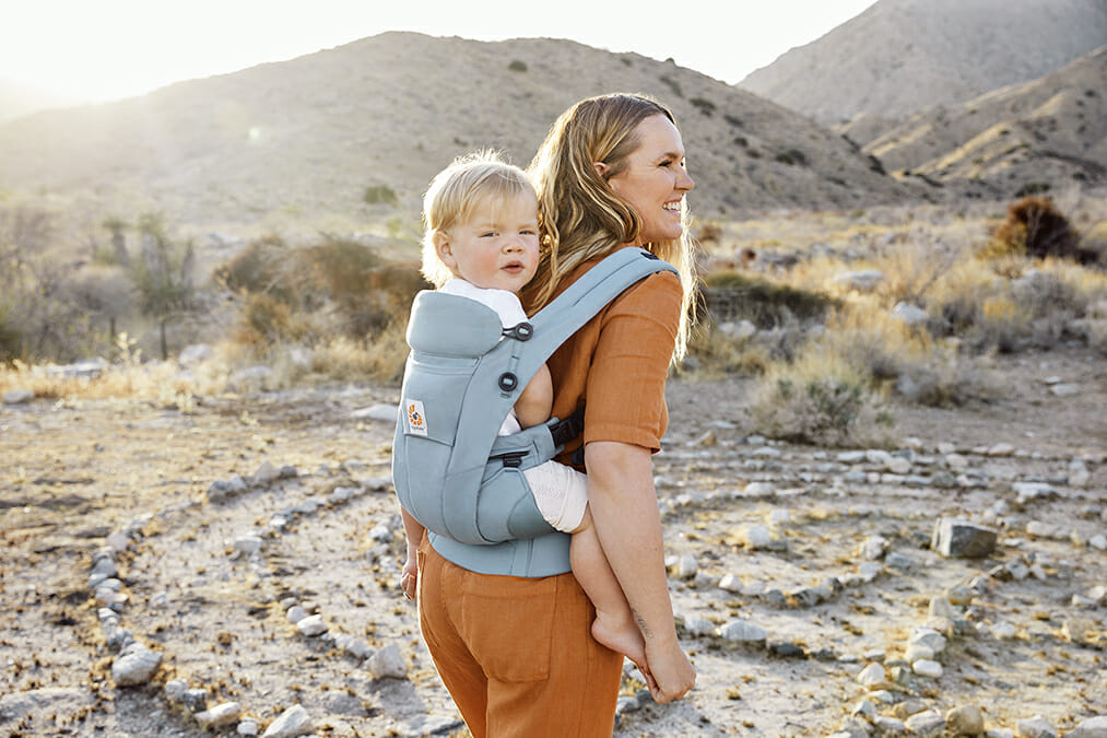 Baby carrier with neck support on sale