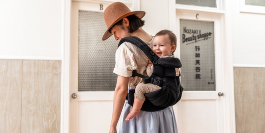 Babywearing a toddler: Why we love a back carry