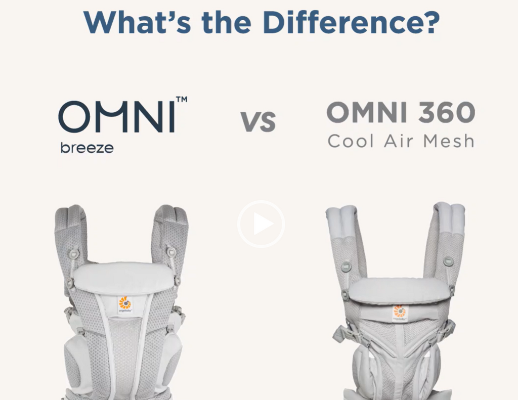 Omni 360 Cool Air Mesh vs Omni Breeze What’s The Difference? • Official Store • Ergobaby