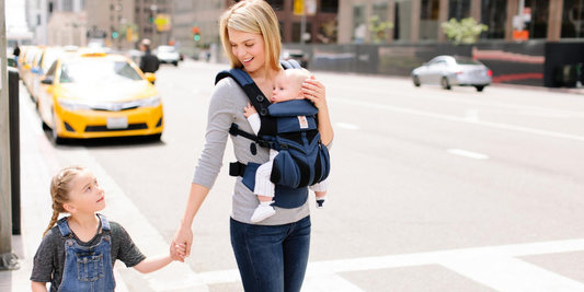 Tips for the school run with a new baby!