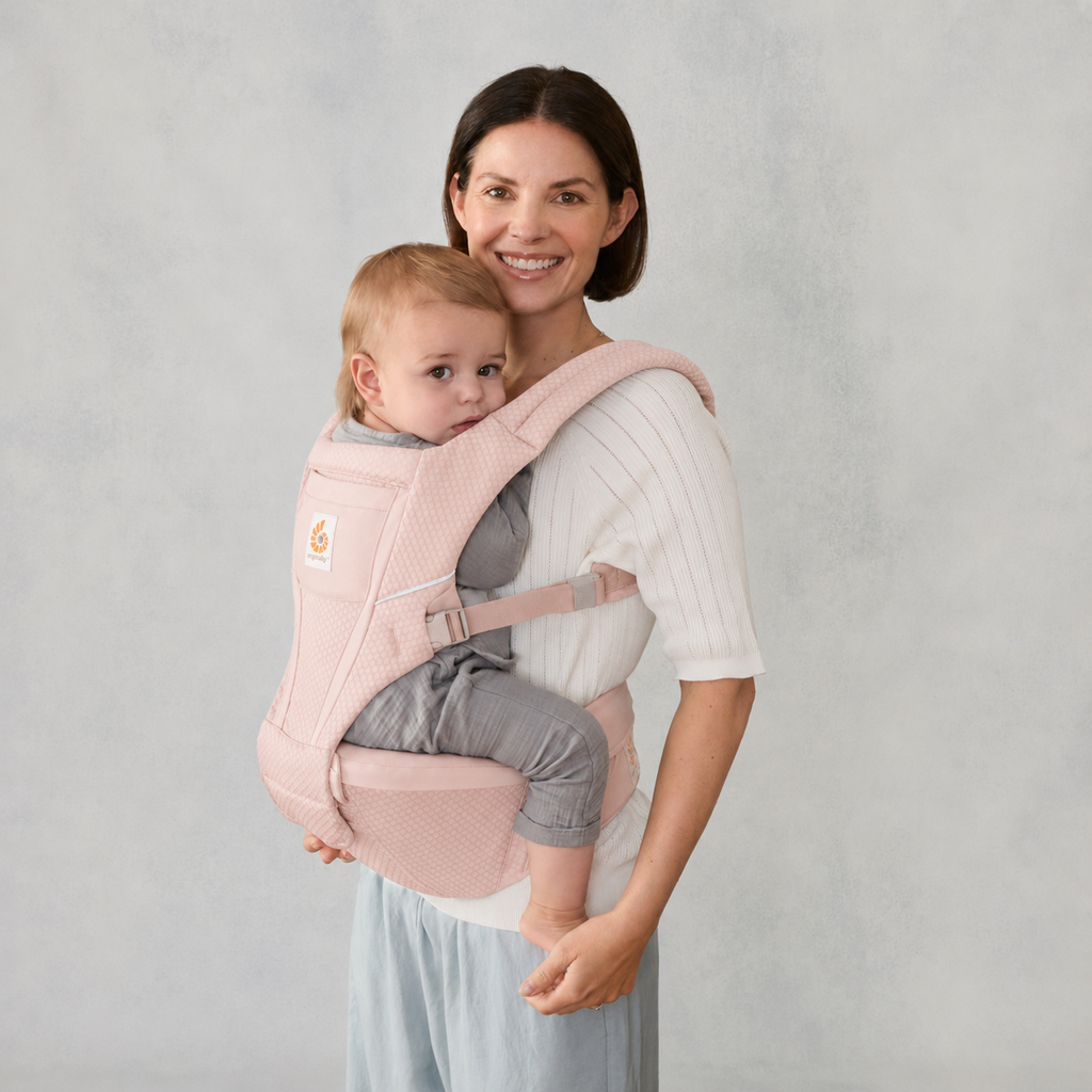 Alta Hip Seat Baby Carrier - Pink Quartz