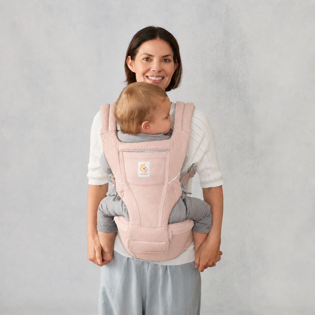 Alta Hip Seat Baby Carrier - Pink Quartz