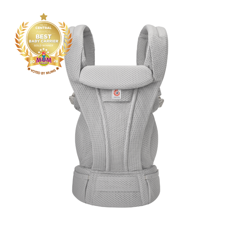 Omni Deluxe Mesh Baby Carrier - Pearl Grey