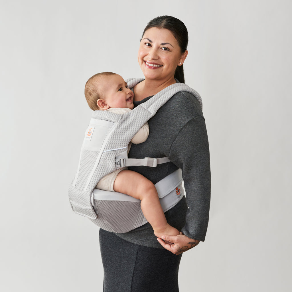 Alta Hip Seat Baby Carrier - Pearl Grey