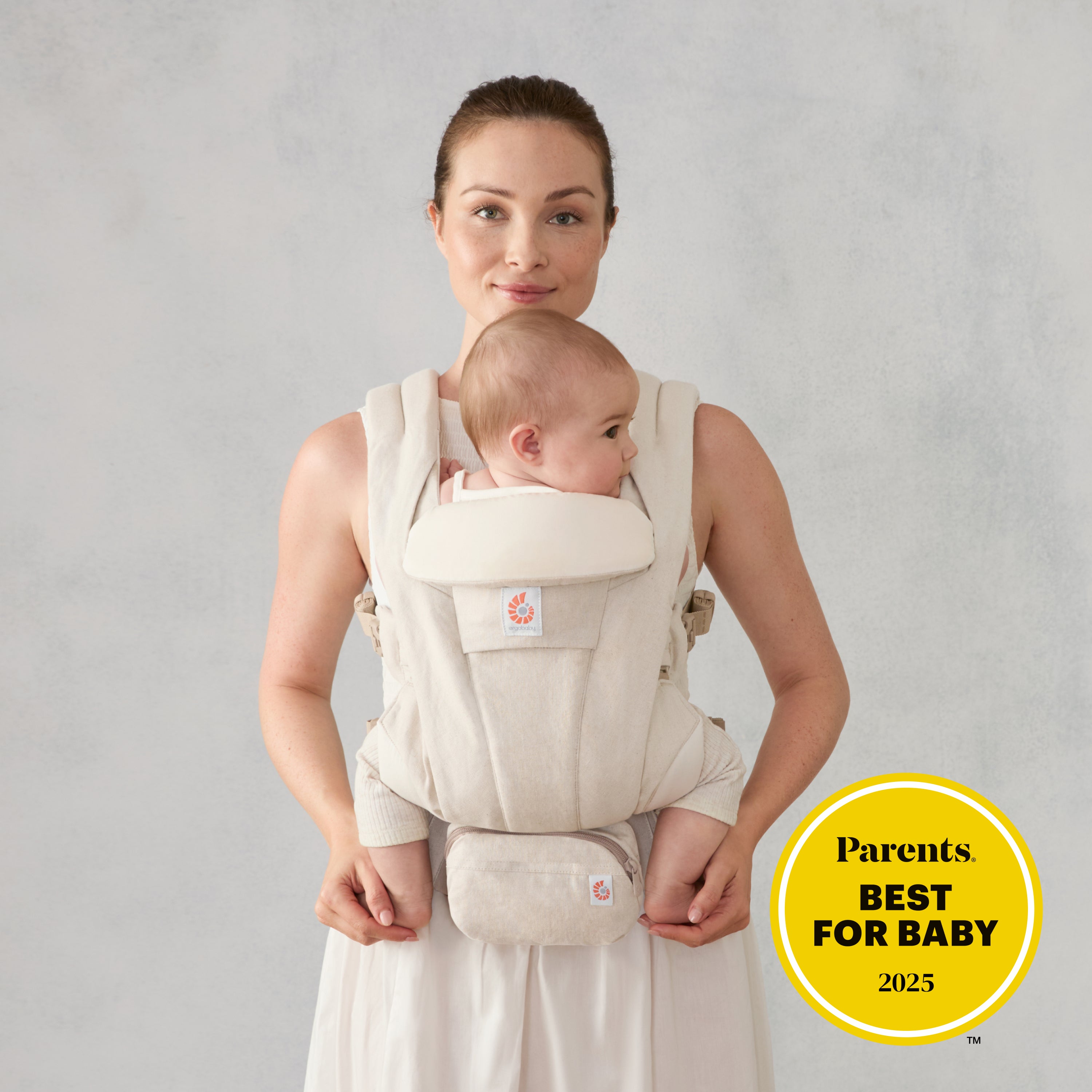 Omni Deluxe Baby Carrier - Natural Linen