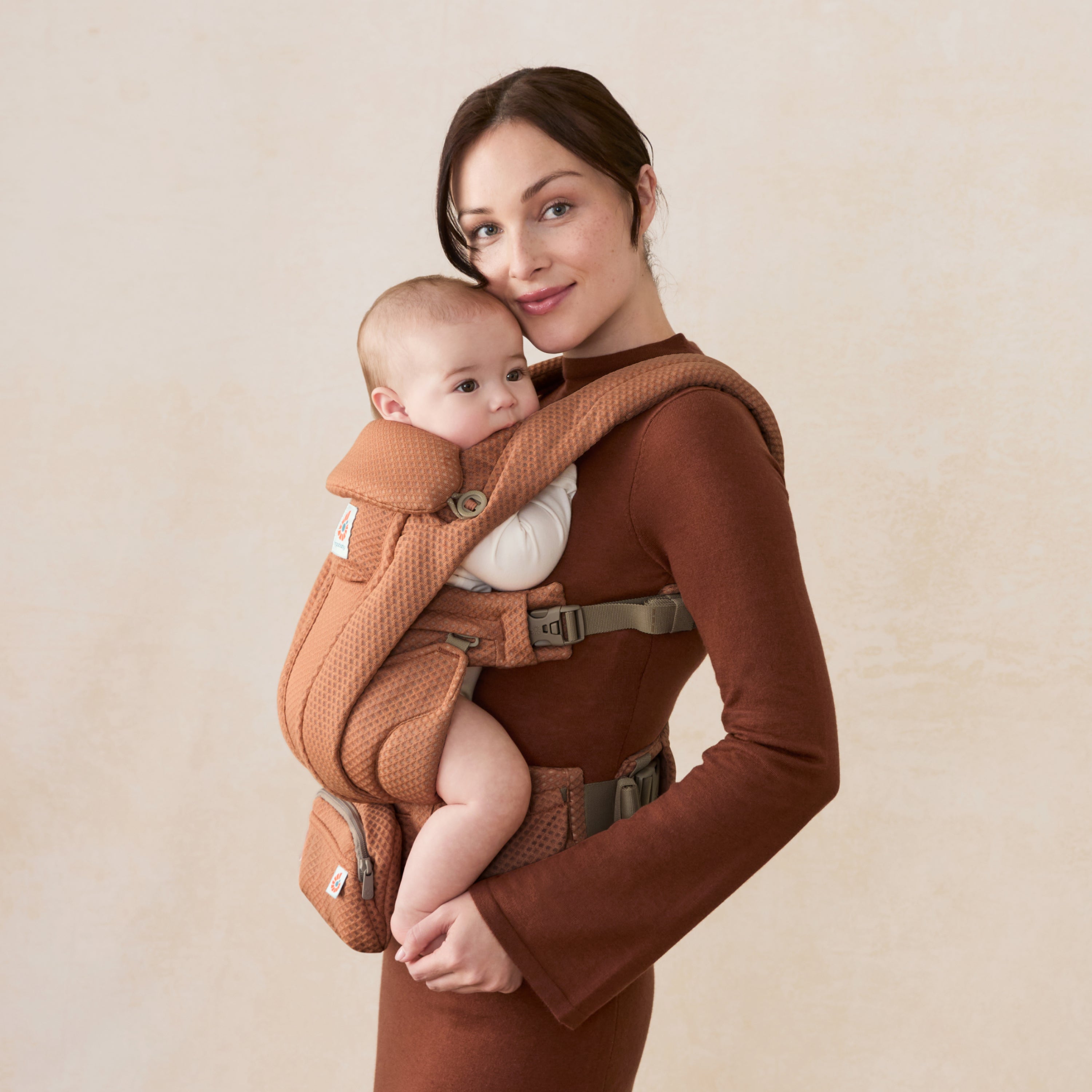Omni Deluxe Mesh Baby Carrier - Canyon Clay