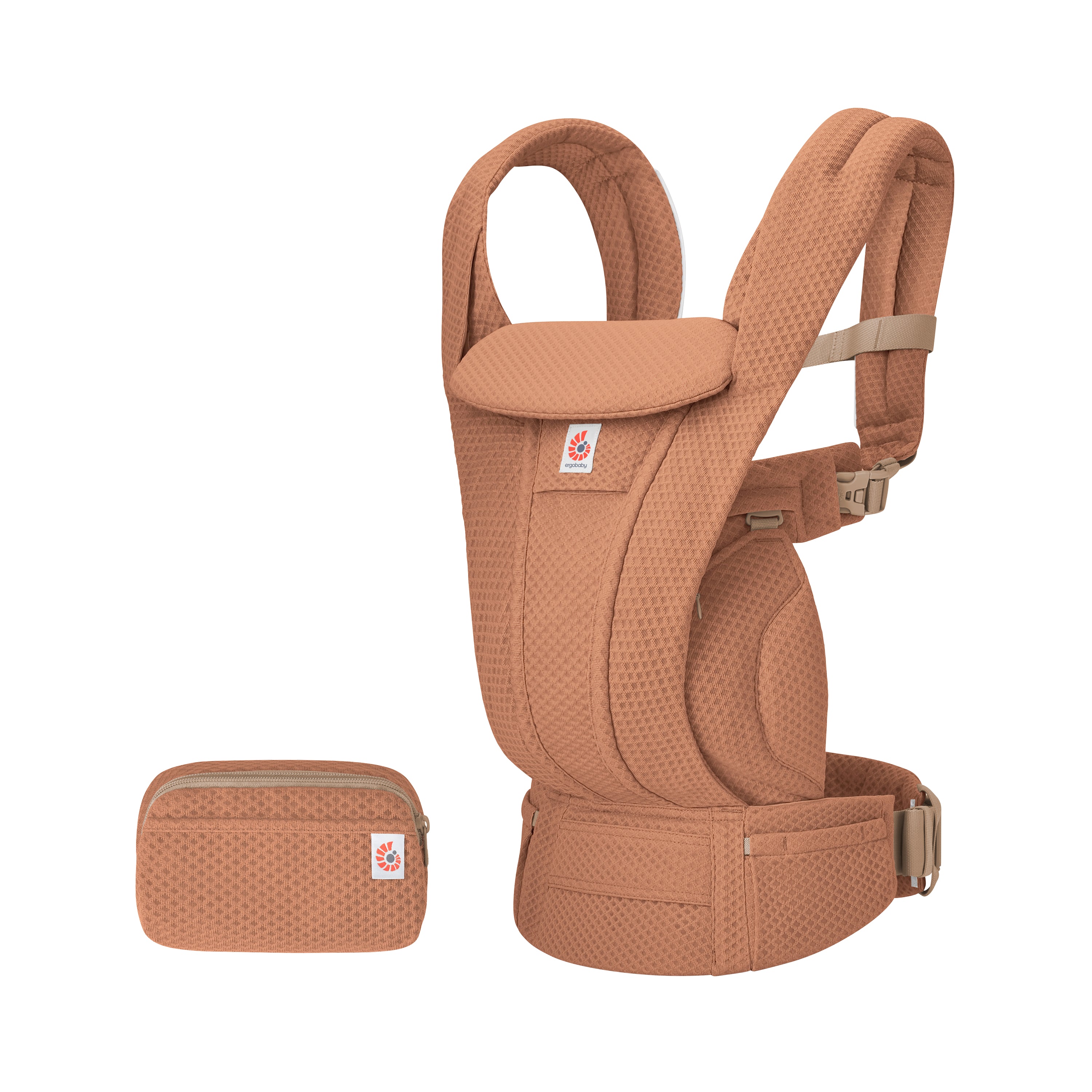 Omni Deluxe Mesh Baby Carrier - Canyon Clay