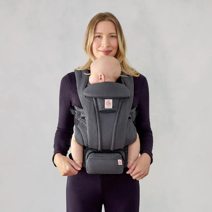 Omni Deluxe Mesh Baby Carrier - Graphite Grey