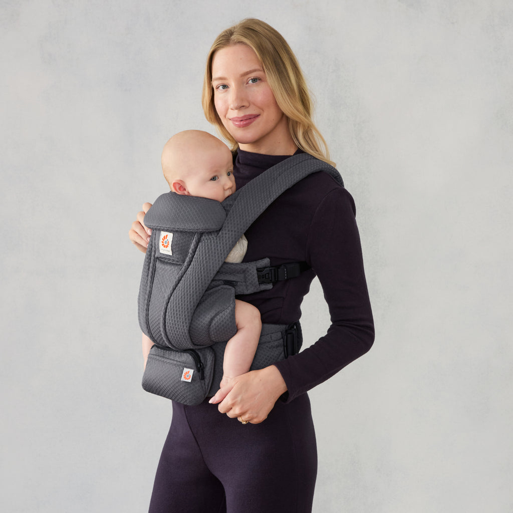 Omni Deluxe Mesh Baby Carrier - Graphite Grey