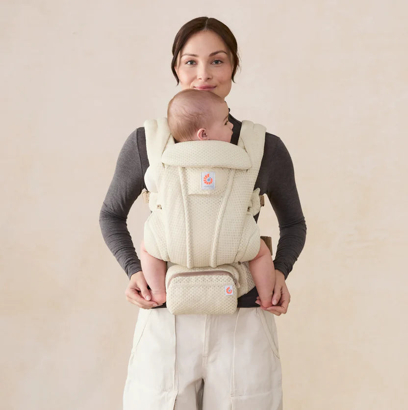 Omni Deluxe Mesh Baby Carrier - Natural Beige