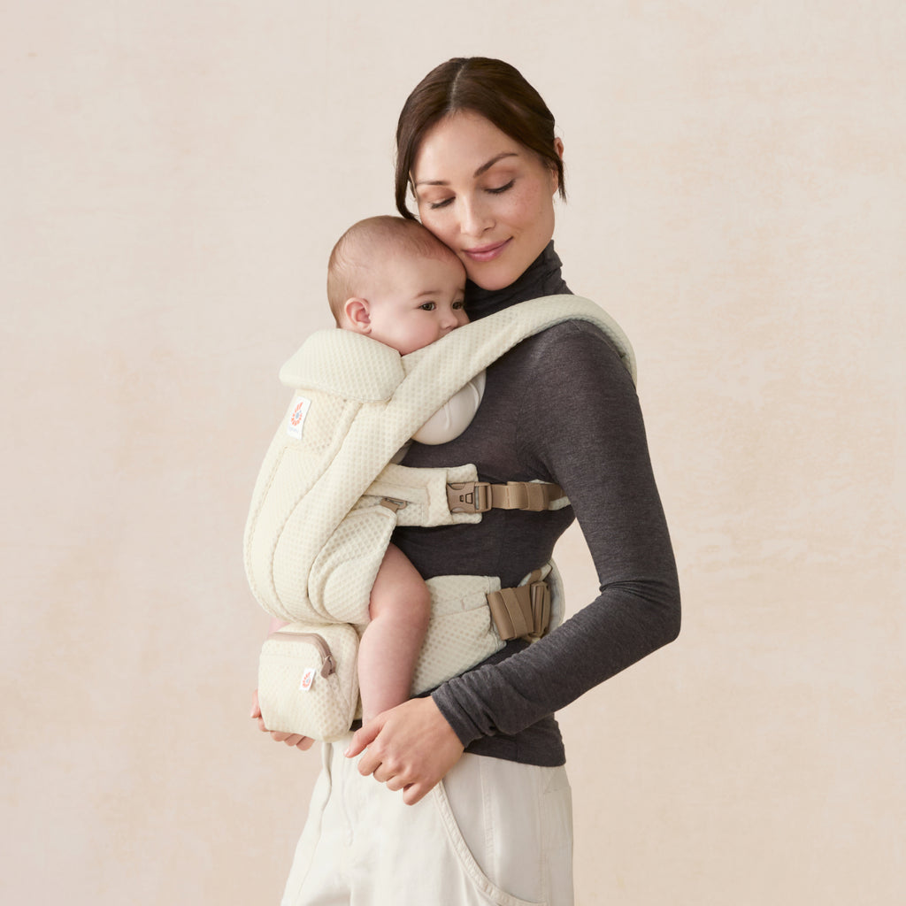Omni Deluxe Mesh Baby Carrier - Natural Beige