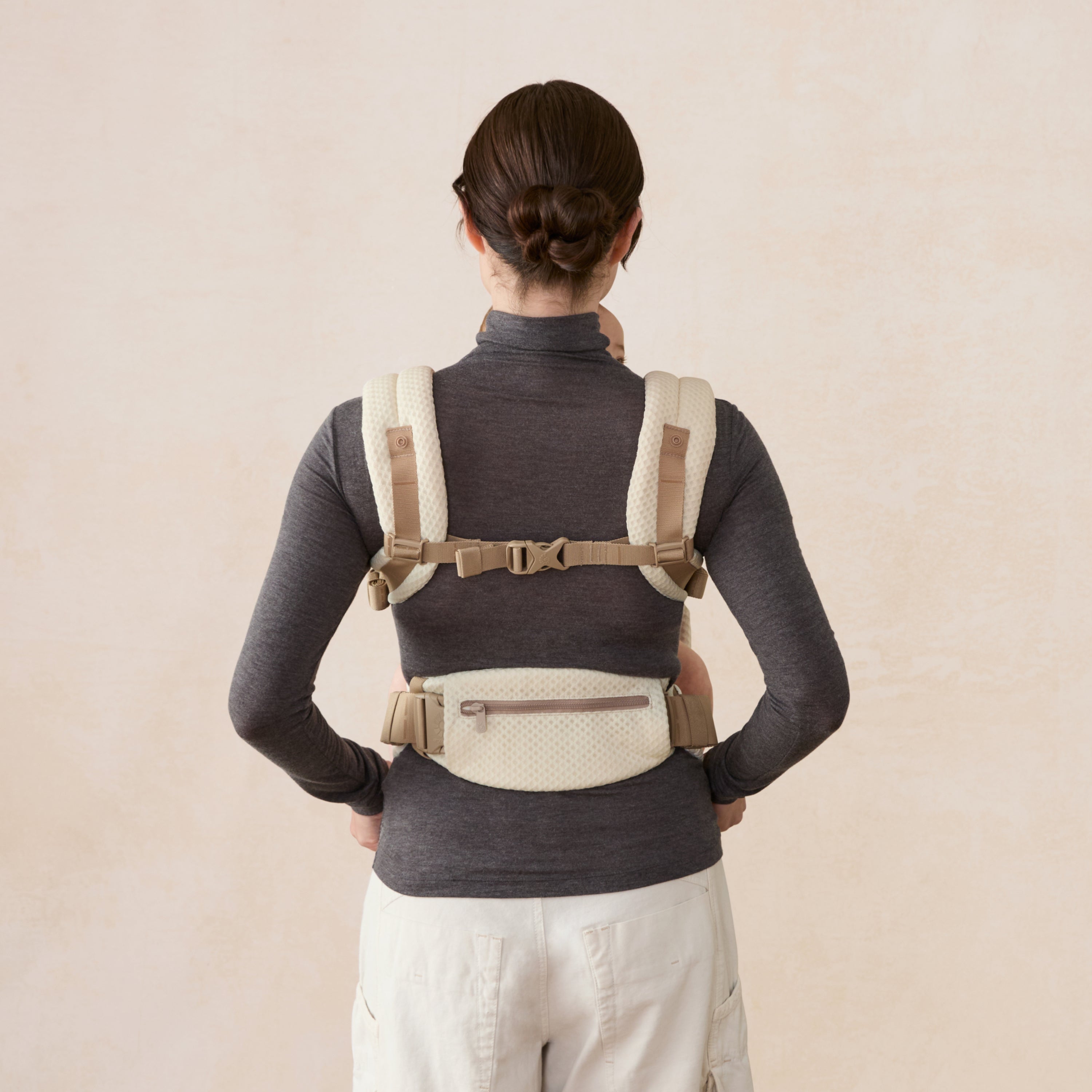 Omni Deluxe Mesh Baby Carrier - Natural Beige