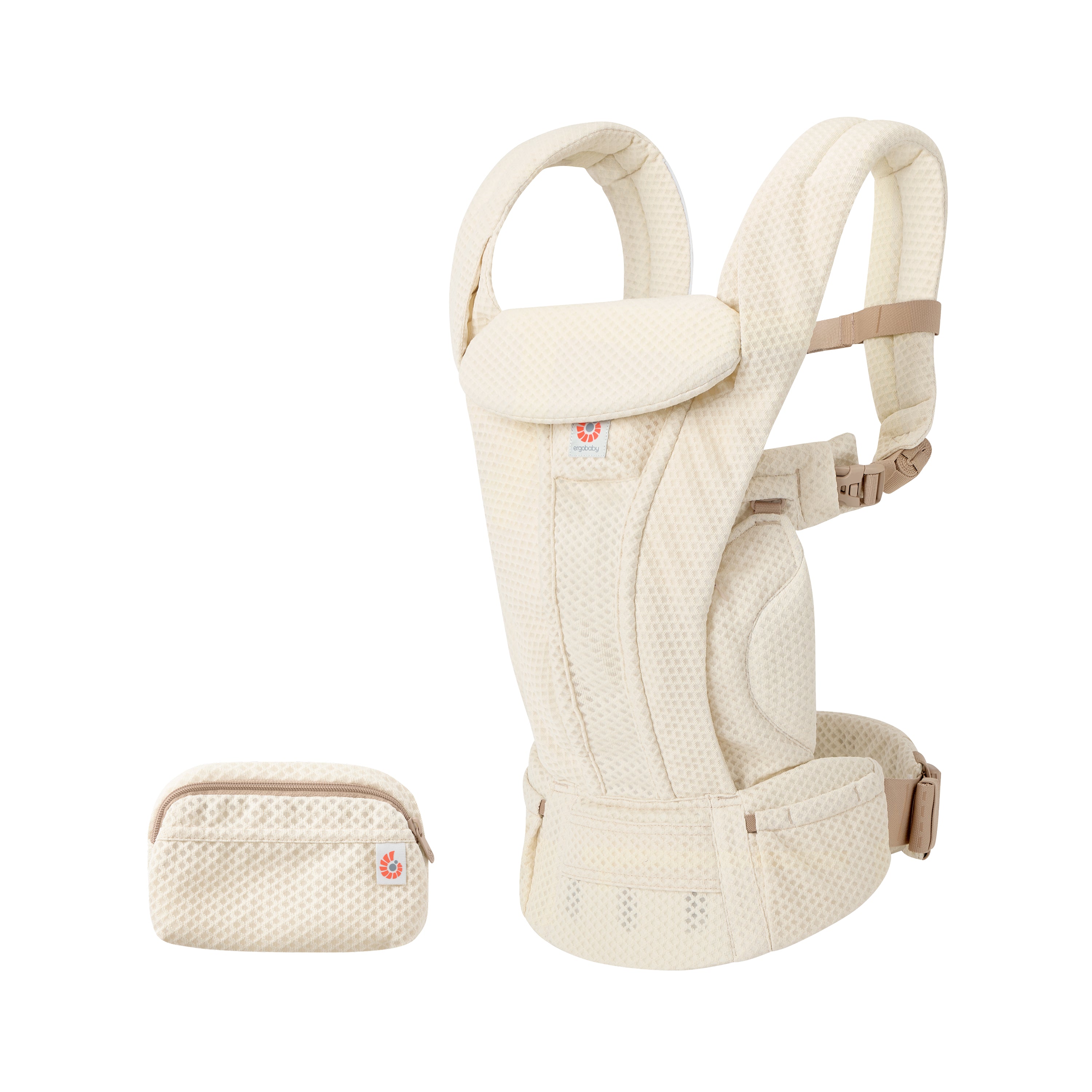 Omni Deluxe Mesh Baby Carrier - Natural Beige