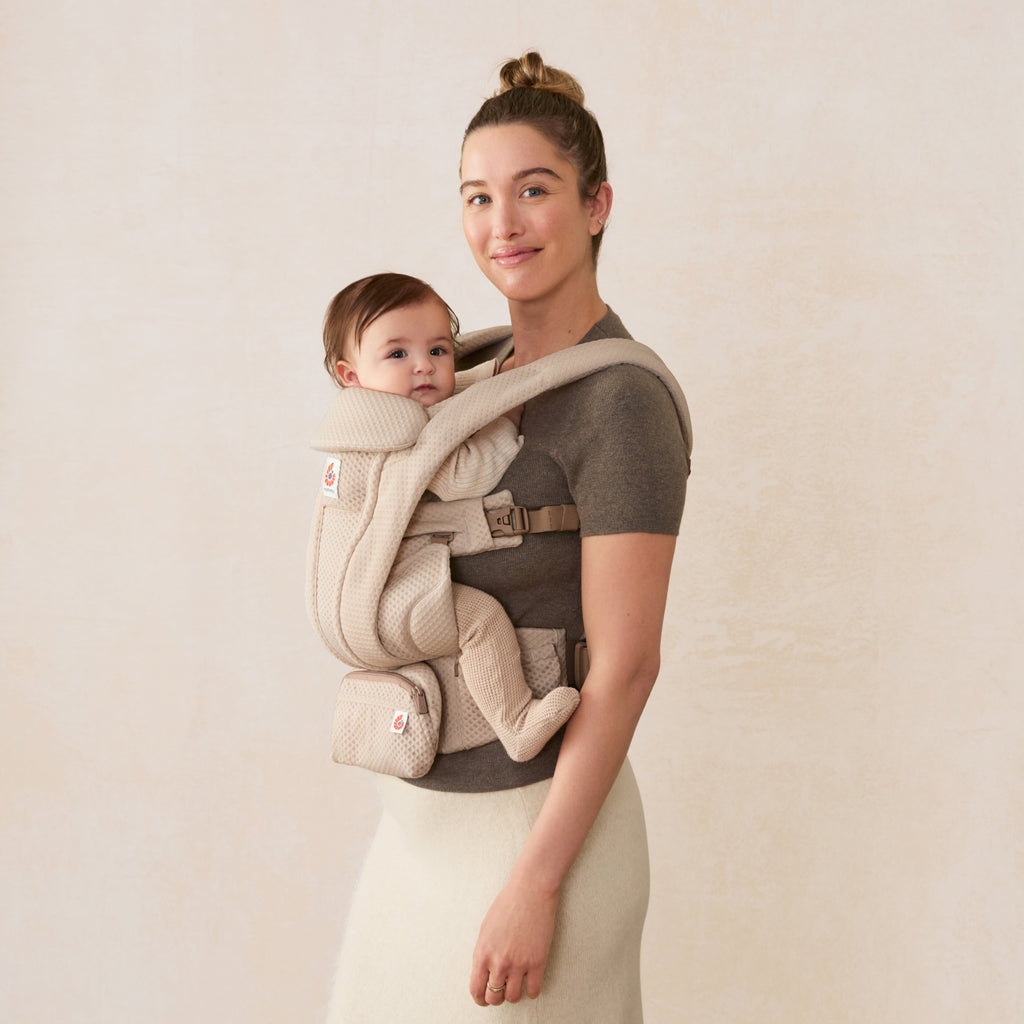 Omni Deluxe Mesh Baby Carrier - Natural Beige