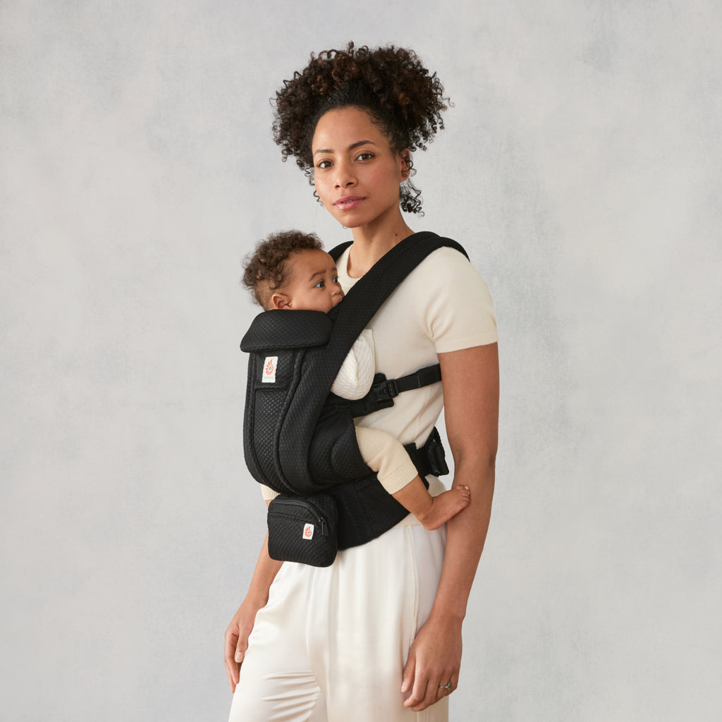 Omni Deluxe Mesh Baby Carrier - Onyx Black