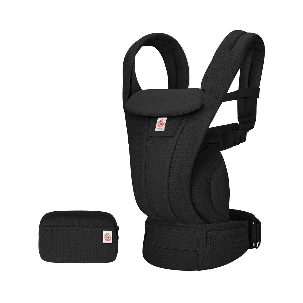 Omni Deluxe Mesh Baby Carrier - Onyx Black