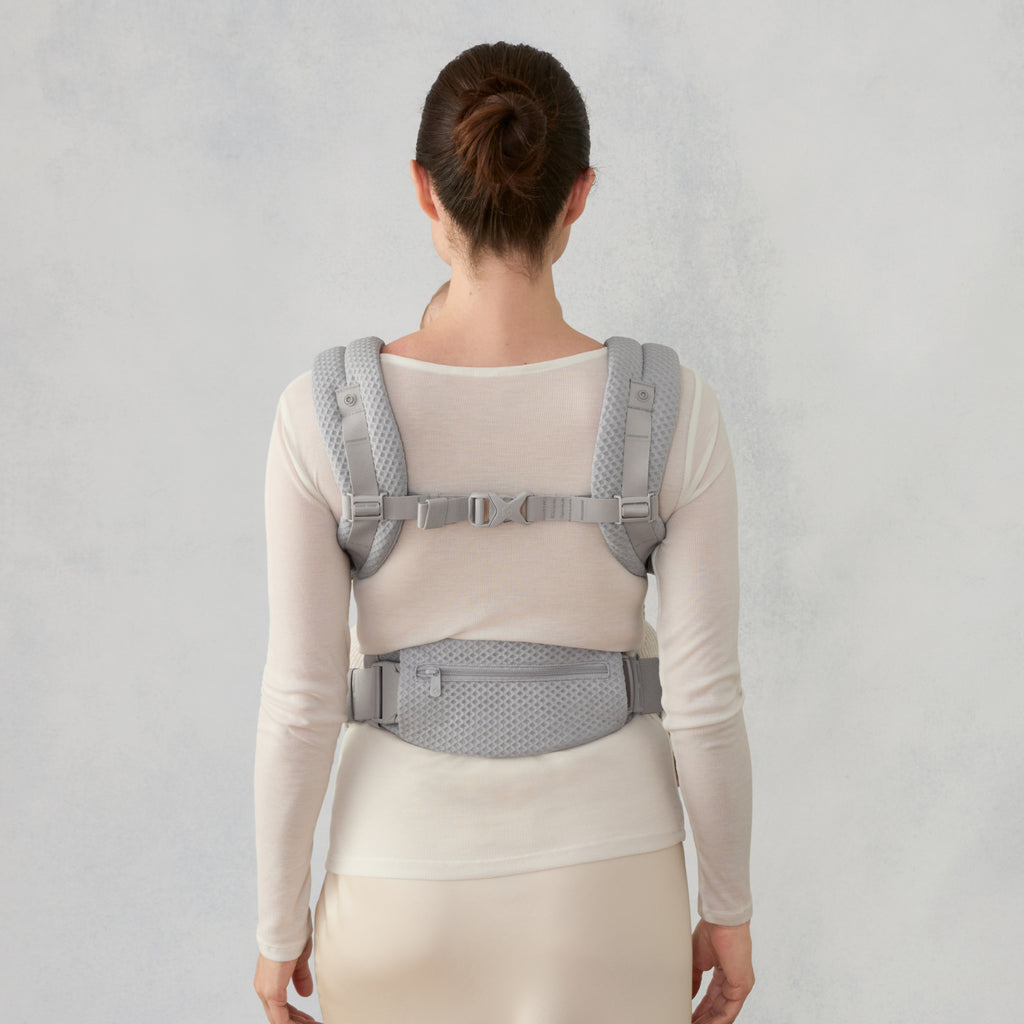Omni Deluxe Mesh Baby Carrier - Pearl Grey