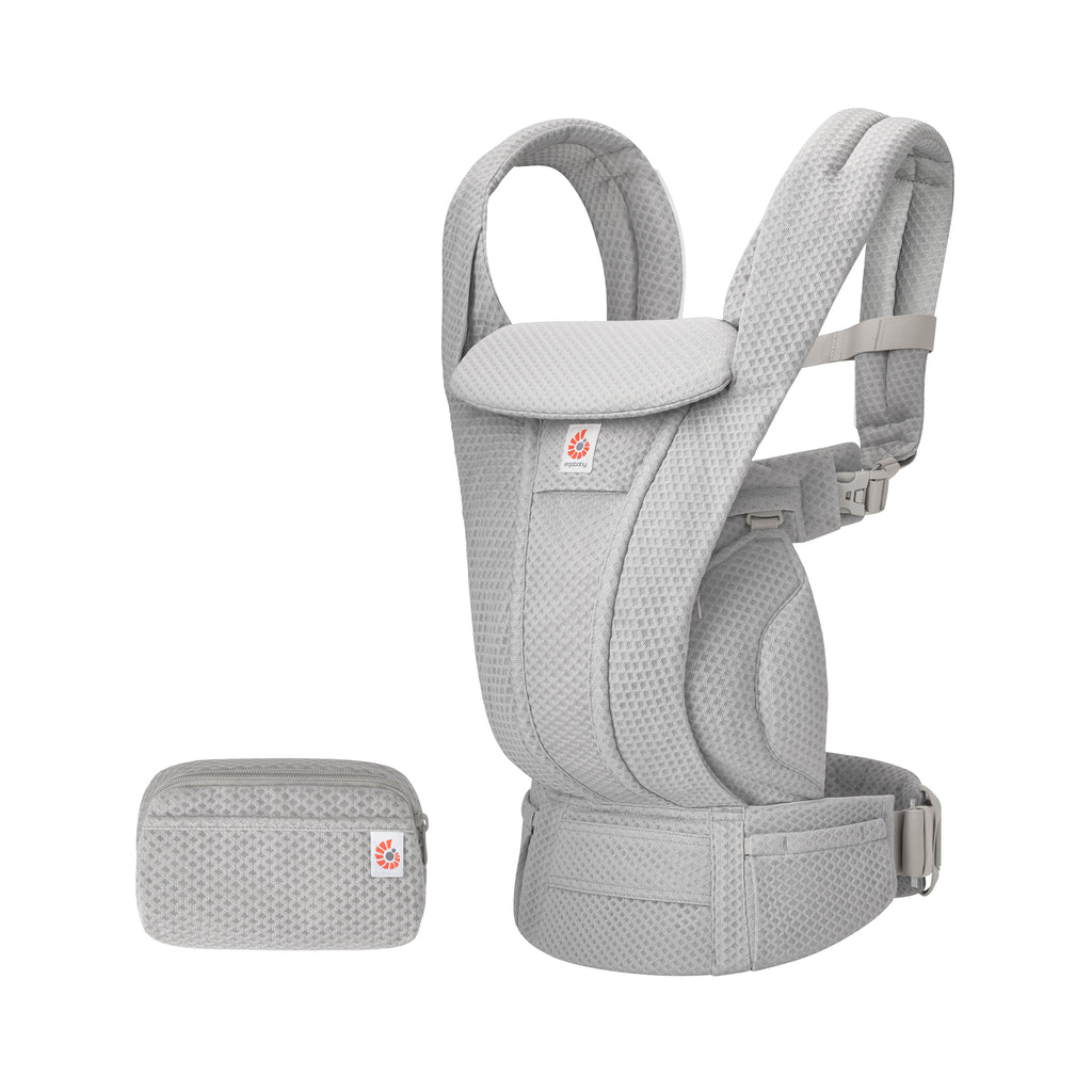 Omni Deluxe Mesh Baby Carrier - Pearl Grey