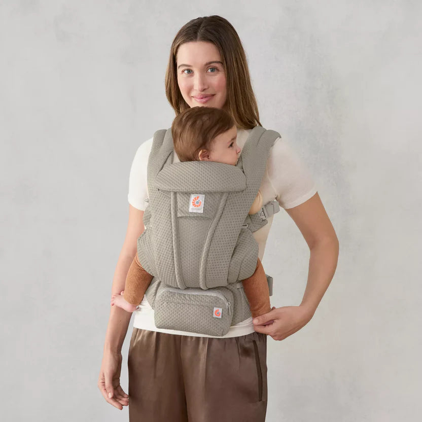 Omni Deluxe Mesh Baby Carrier - Soft Olive