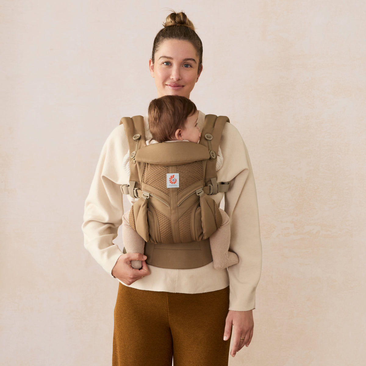 Omni Classic Mesh Baby Carrier - Camel