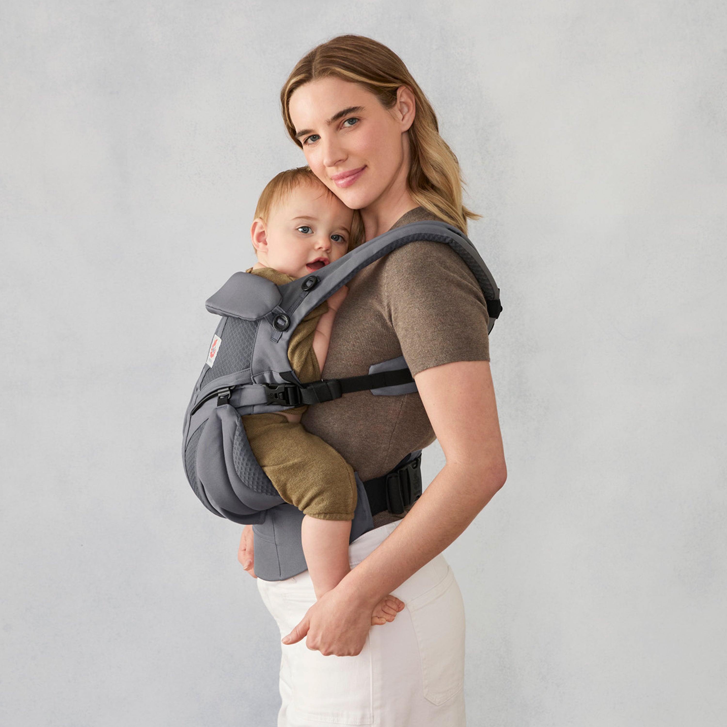 Omni Classic Mesh Baby Carrier - Charcoal Grey