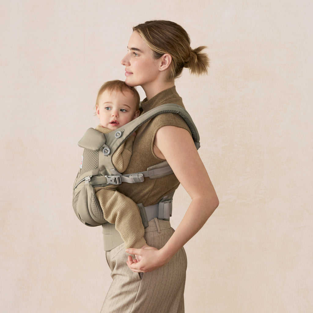 Omni Classic Mesh Baby Carrier - Soft Olive