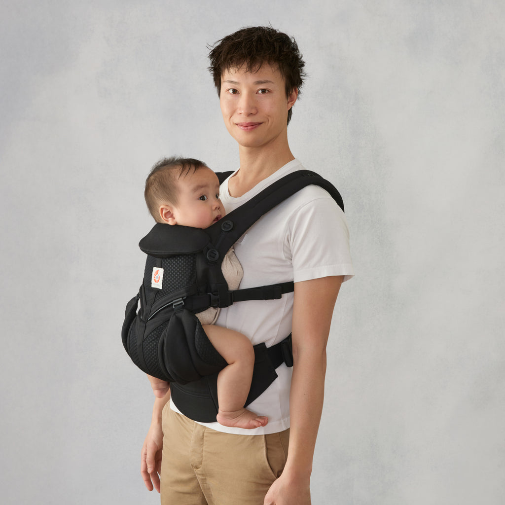 Omni Classic Mesh Baby Carrier - Onyx Black