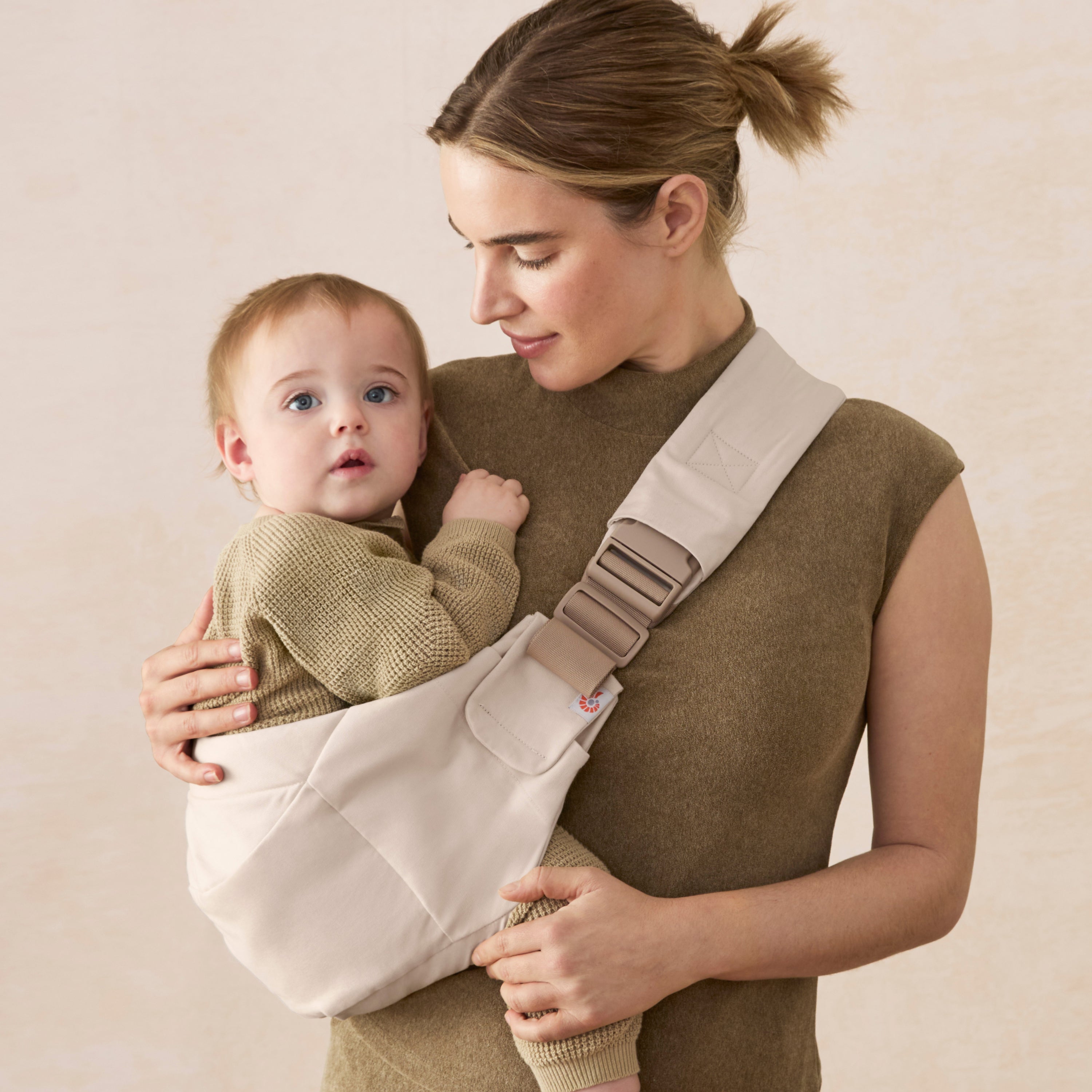 Upsie Sling Carrier - Natural Beige