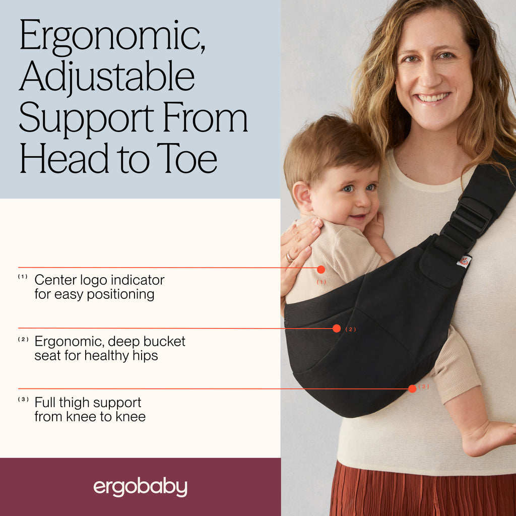 Upsie Sling Carrier - Onyx Black
