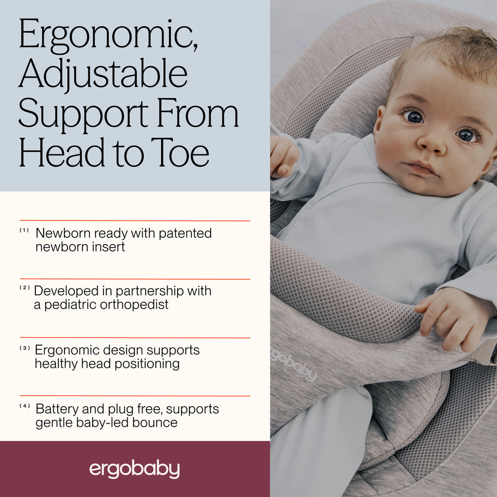 Evolve 3 in 1 Bouncer - Charcoal Grey