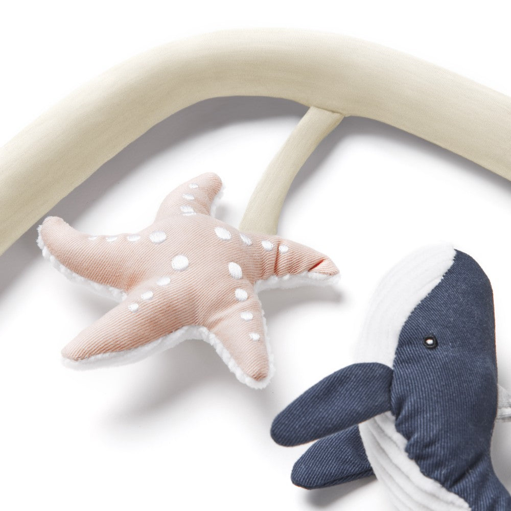 Evolve 3 in 1 Bouncer Ocean Wonders Toy Bar - Cream