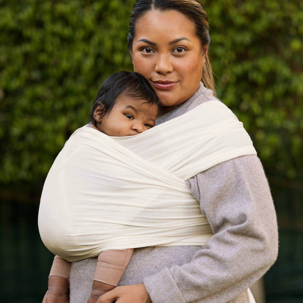 Aura Wrap Sustainable Knit - Cream