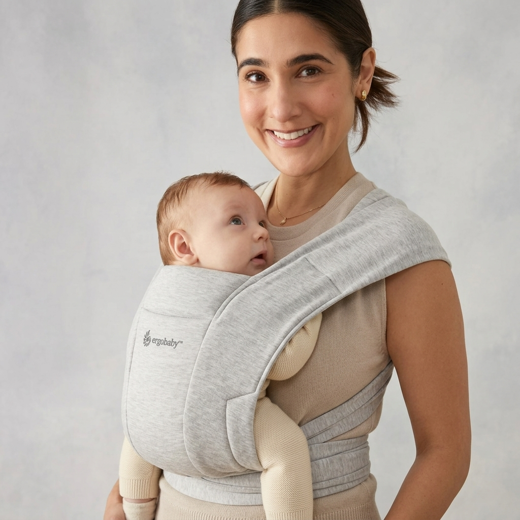 Embrace Baby Carrier - Soft Grey