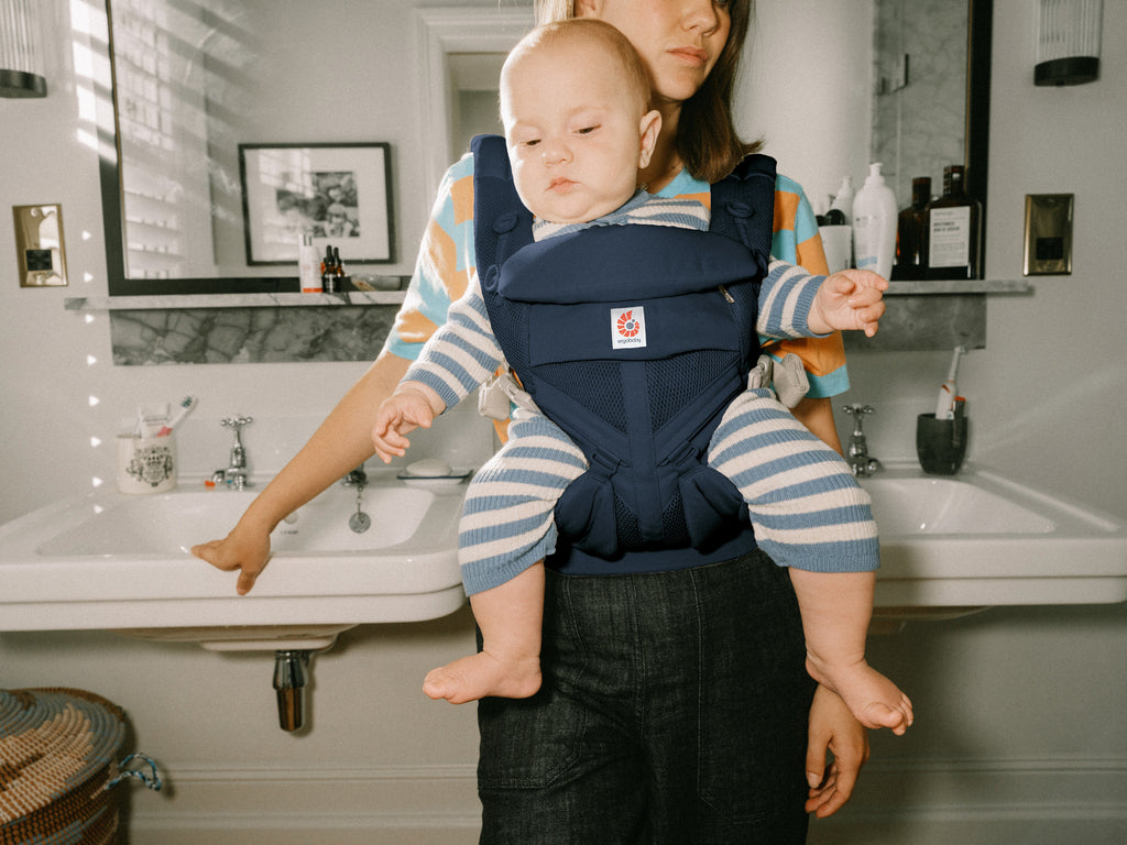 Omni Classic Original Mesh Baby Carrier - Midnight Blue