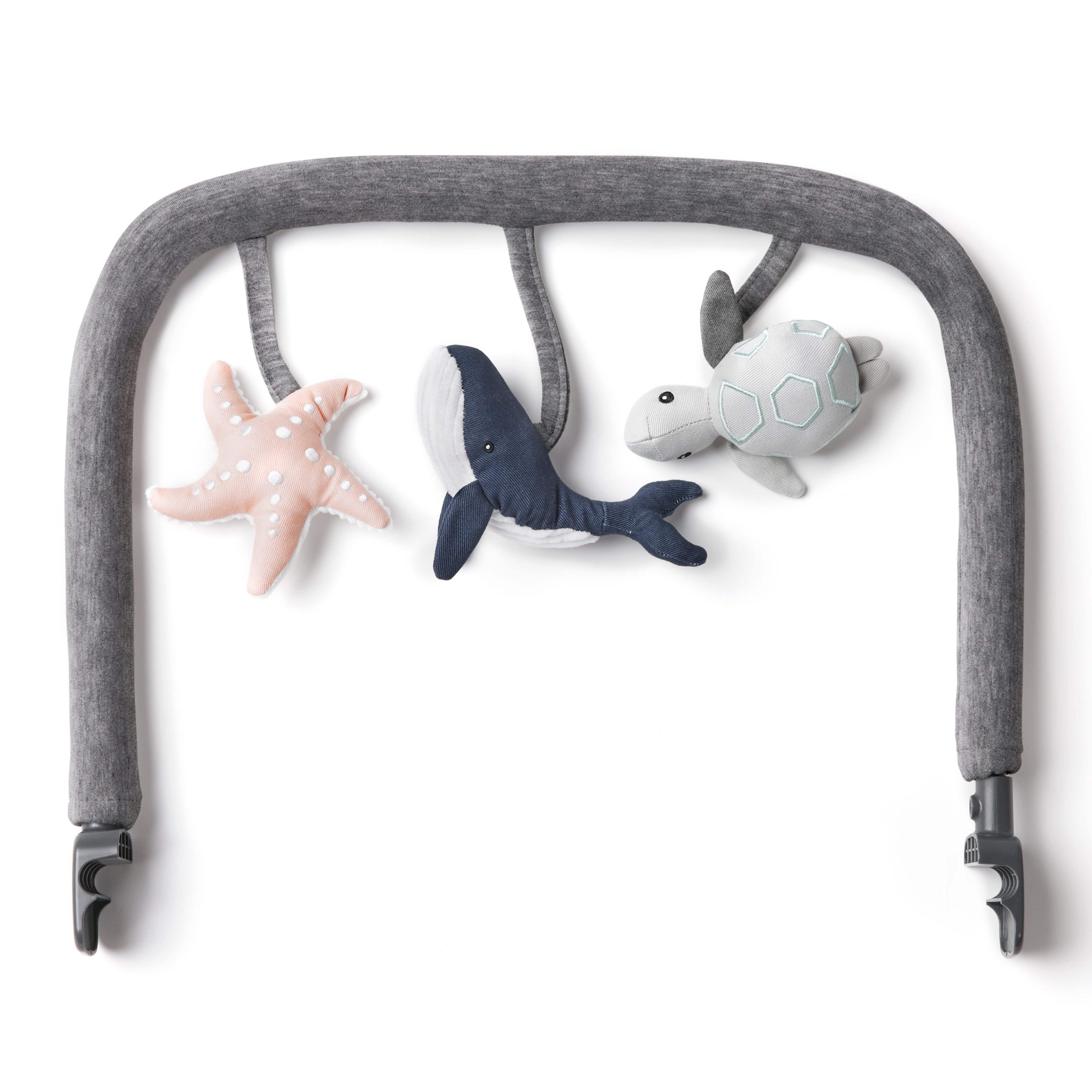 Evolve 3 in 1 Bouncer Ocean Wonders Toy Bar - Charcoal Grey