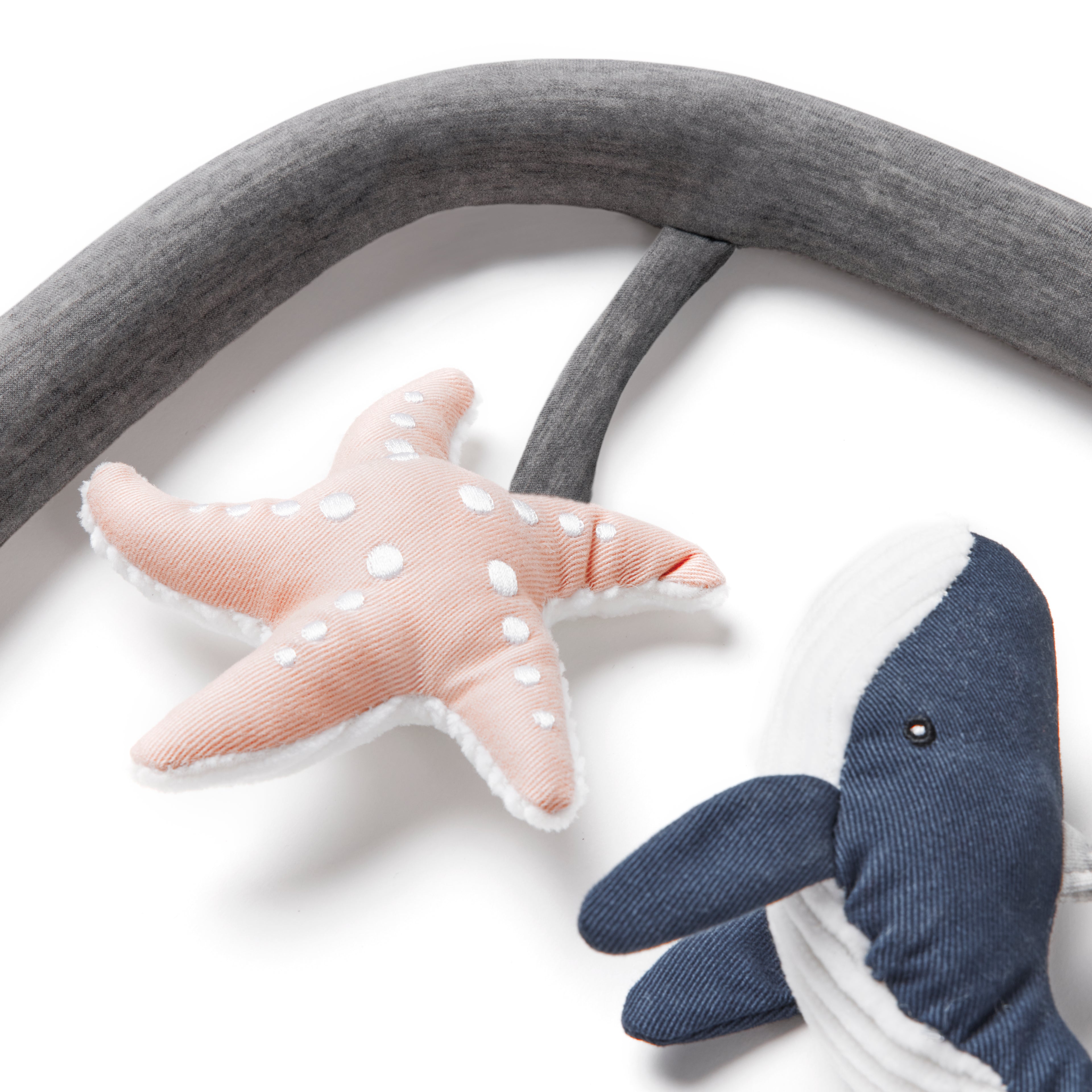 Evolve 3 in 1 Bouncer Ocean Wonders Toy Bar - Charcoal Grey