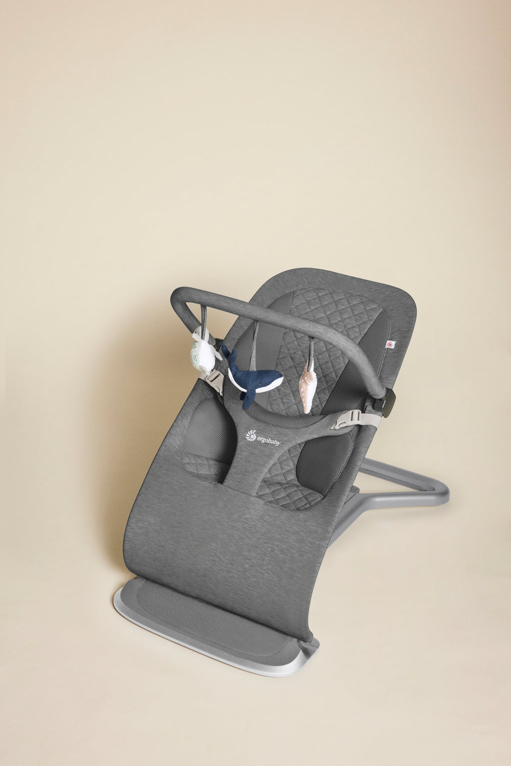 Evolve 3 in 1 Bouncer Ocean Wonders Toy Bar - Charcoal Grey