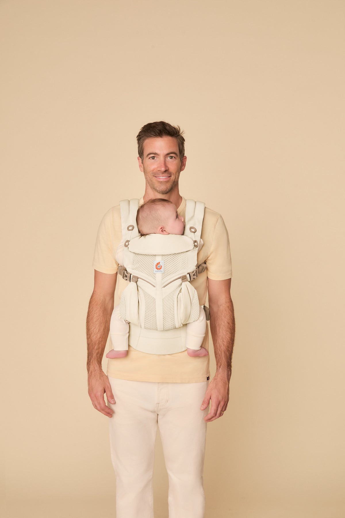Omni Classic Original Mesh Baby Carrier - Luminous Ivory