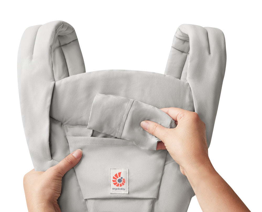 Omni Deluxe Cotton Baby Carrier - Pearl Grey