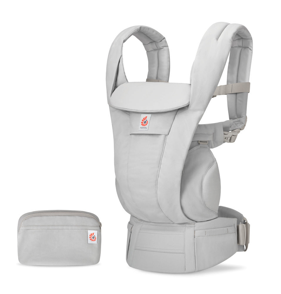 Omni Deluxe Cotton Baby Carrier - Pearl Grey