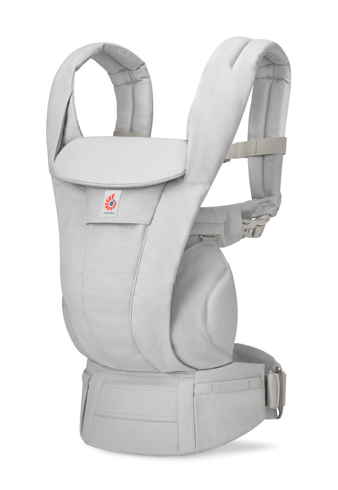 Omni Deluxe Cotton Baby Carrier - Pearl Grey