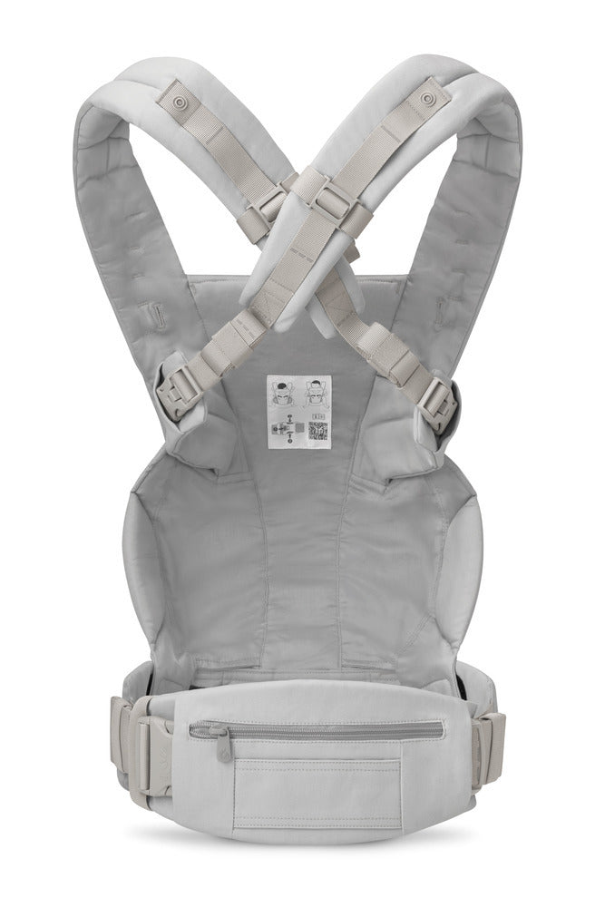 Omni Deluxe Cotton Baby Carrier - Pearl Grey