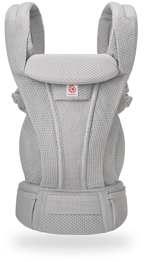 Omni Deluxe Mesh Baby Carrier - Pearl Grey – Ergobaby Australia
