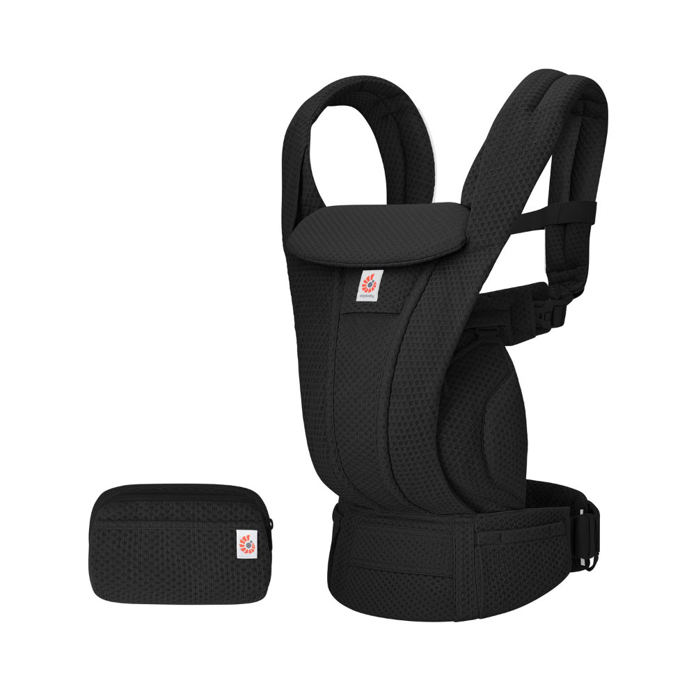 Omni Deluxe Mesh Baby Carrier - Onyx Black